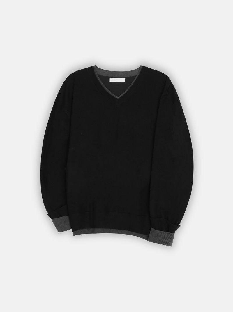 Fitz layered vneck
