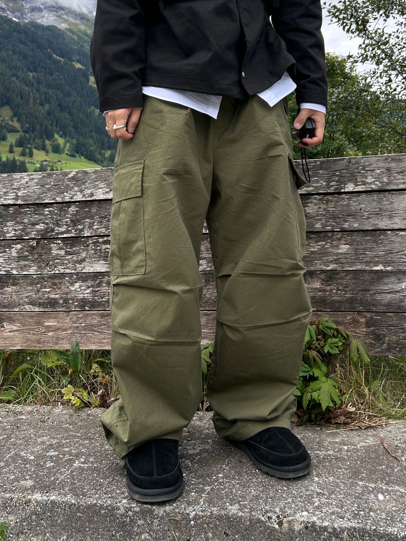 Y2K Military Cargo Pants 3C