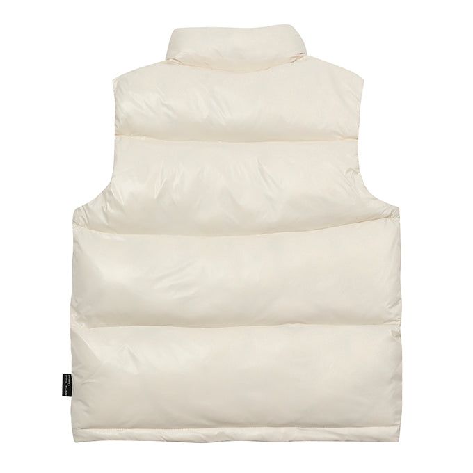 IVORY ATHR PADED VEST