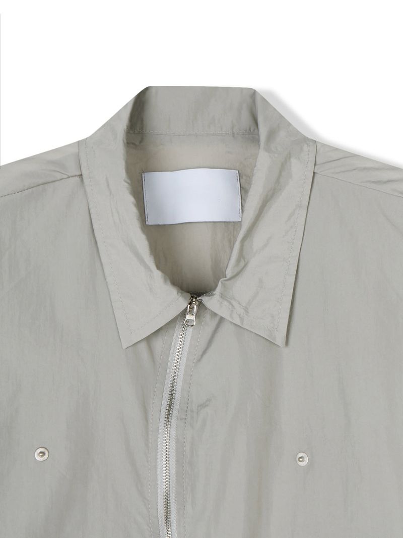 Log Curved Nylon Jacket