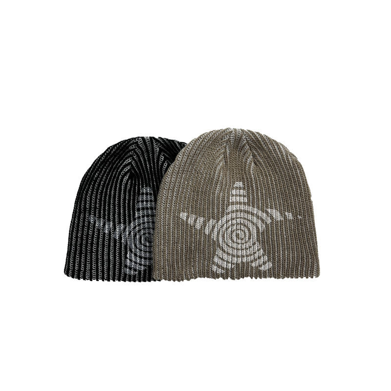  faded star beanie
