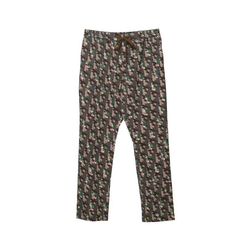 MONOGRAM PRINTED PANTS
