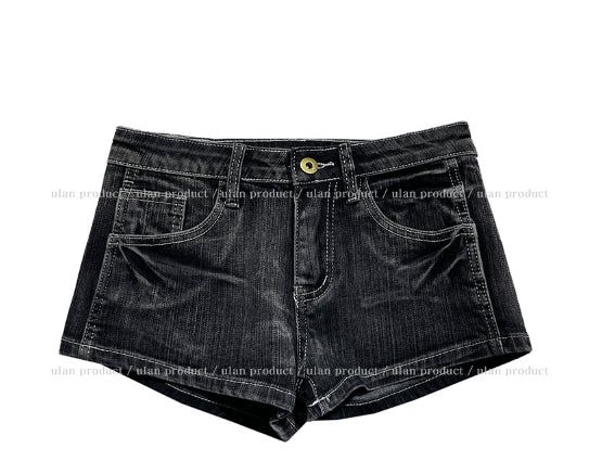 Vintage Low Back Pocket Short Pants