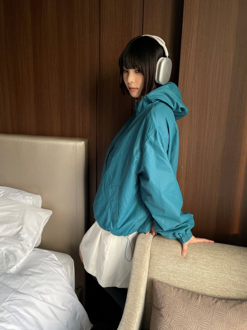 Arco iris（アルコイリス）の「Layer hood jumper （Jackets/Outerwear）」