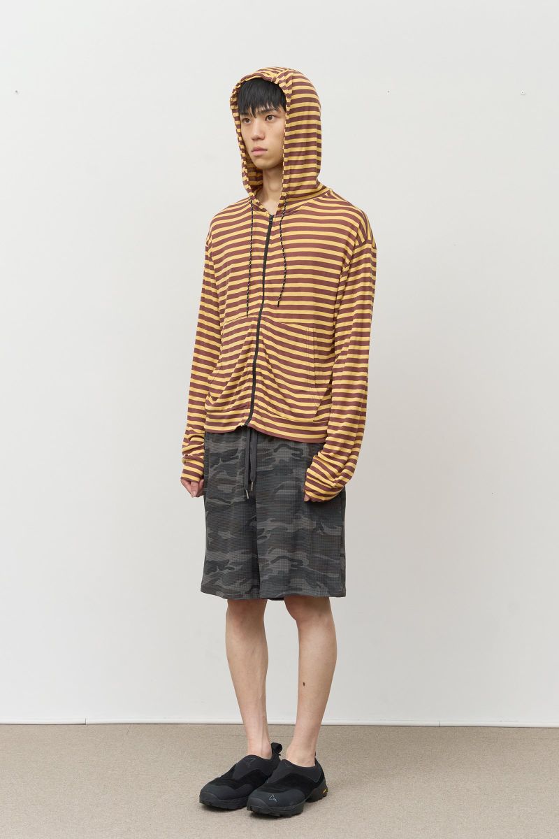Robe Striped Zip Hoodie