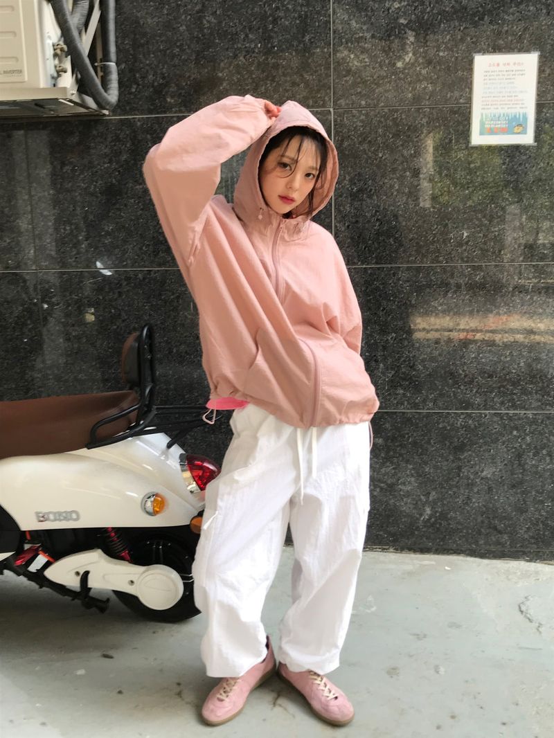 Elemental nylon pants