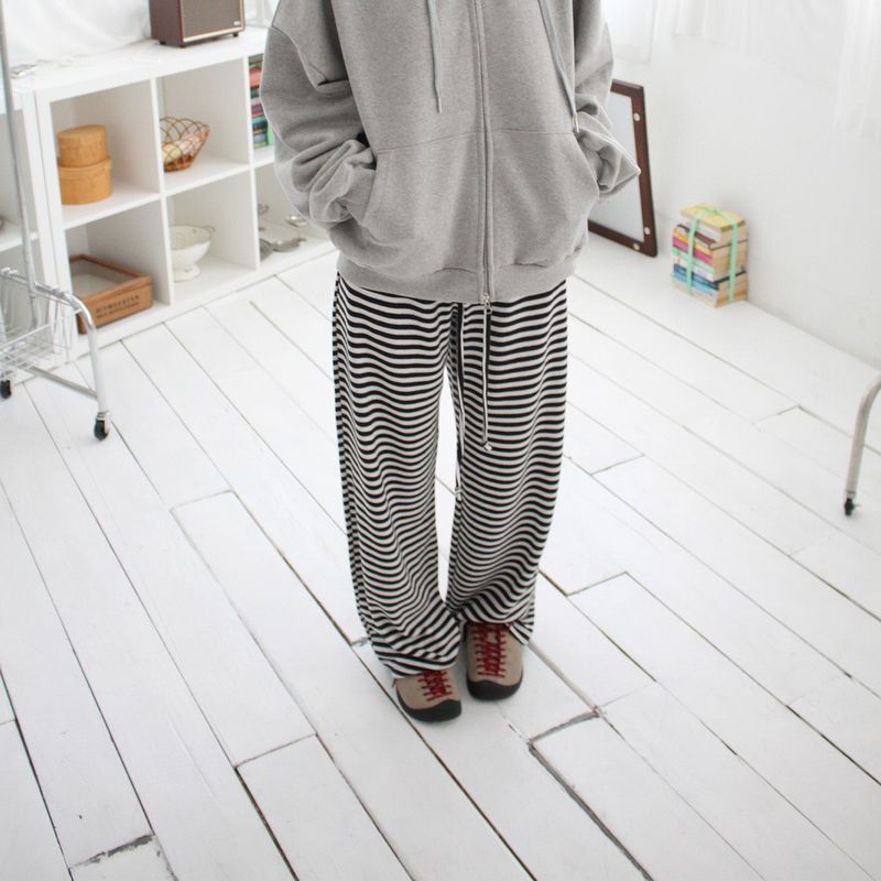 Cure stripe relaxed pants