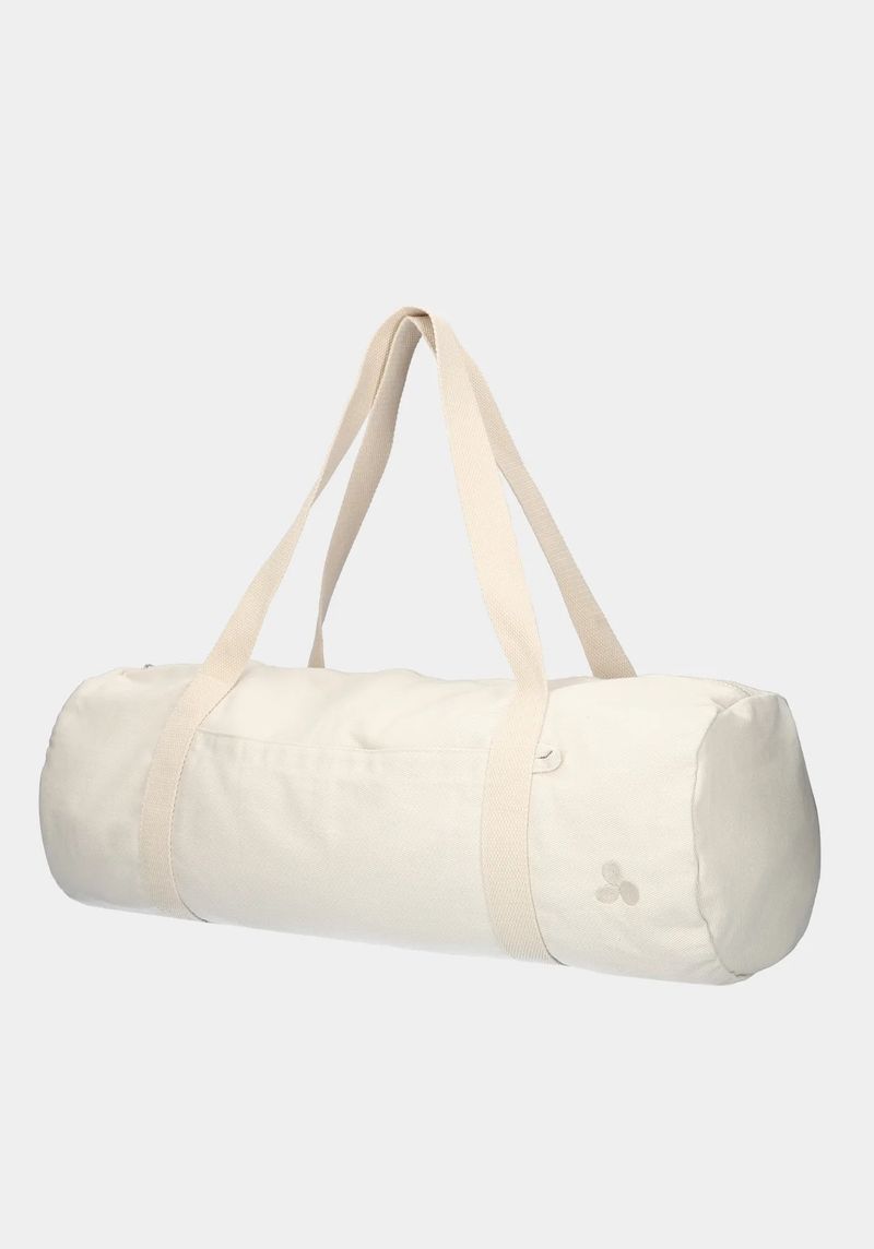 Cotton Duffel Bag L Ivory
