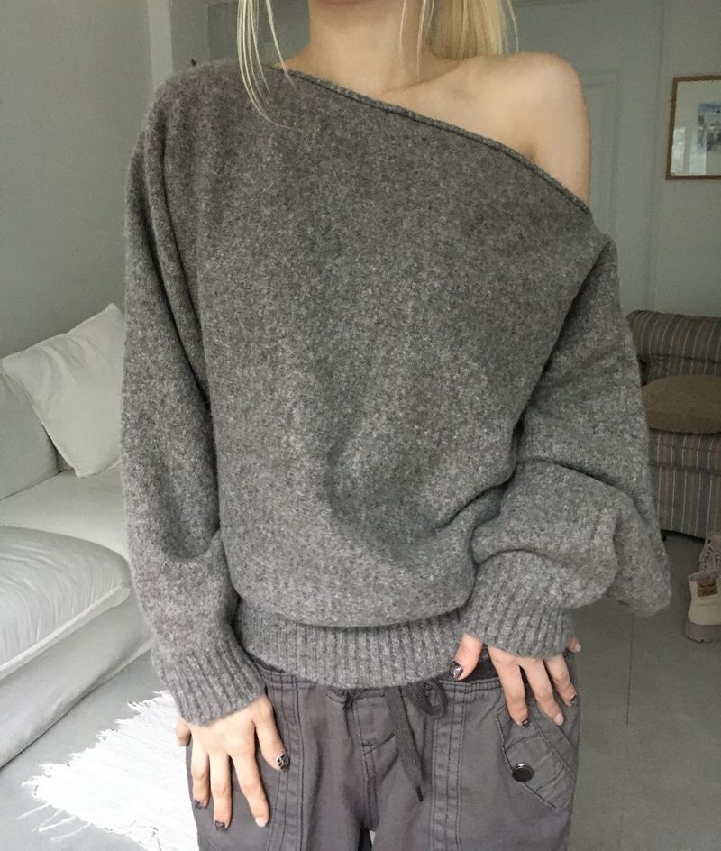 Cozy Off-Shoulder Knit