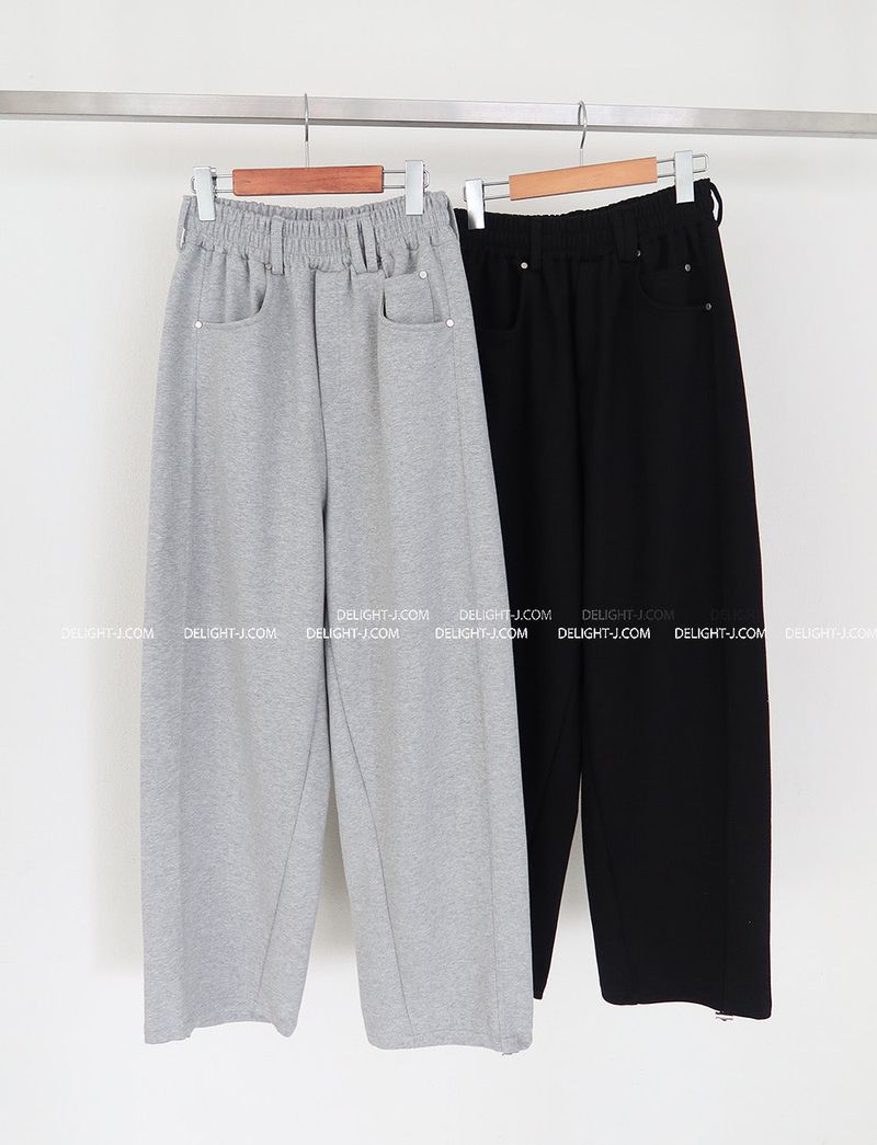 [UNISEX] Belt Loop String Jogger & Wide Pants