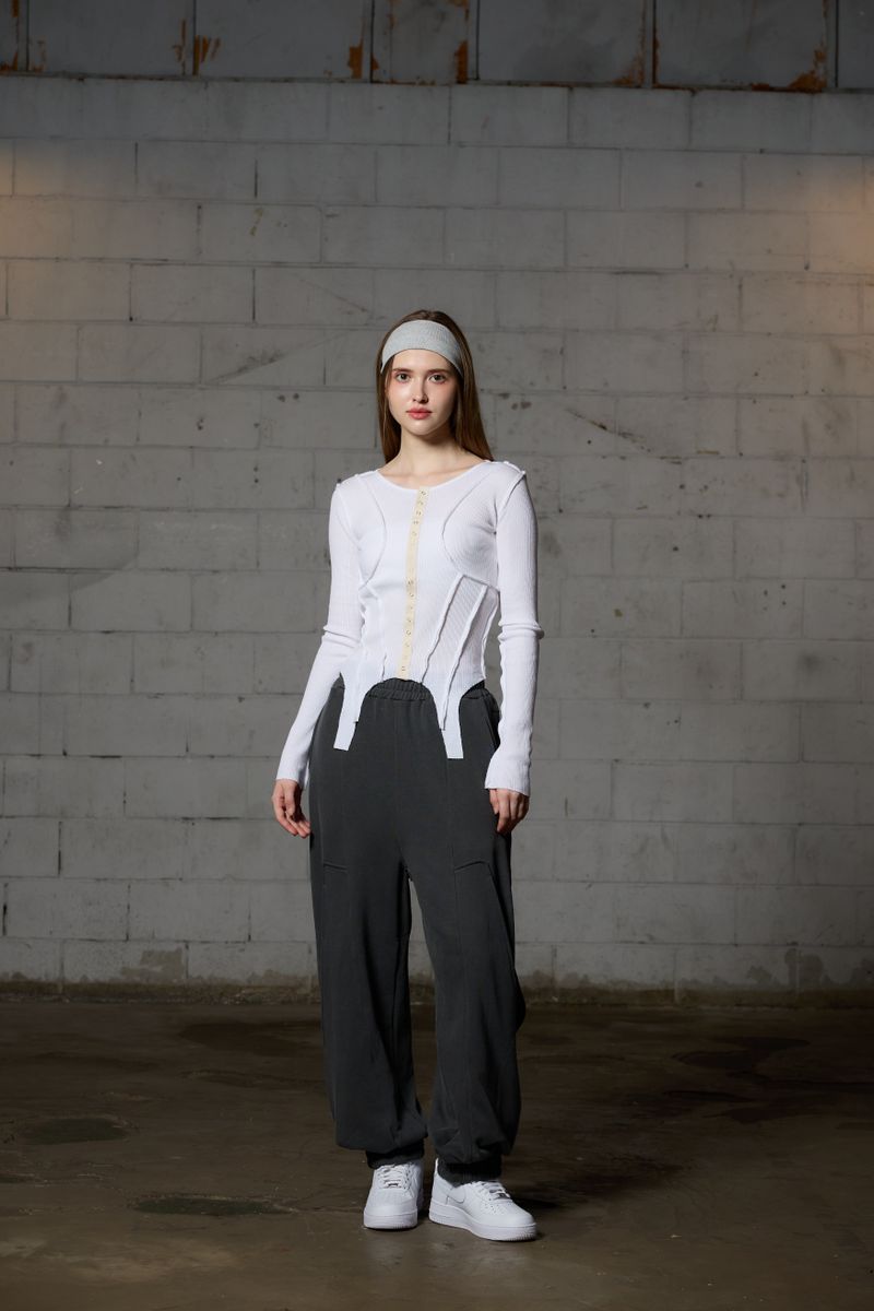 MELLOW LONG SLEEVE / WHITE