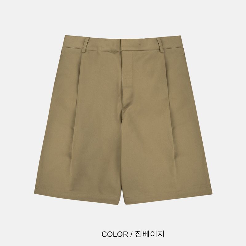 LMN Near Patch Bermuda Half Pants (4 colors)
