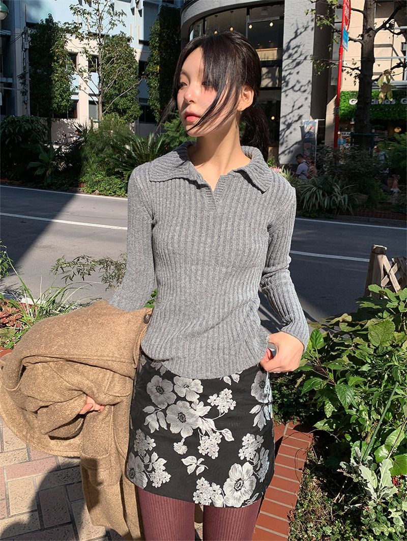 HARRY COLLAR KNIT (4C)