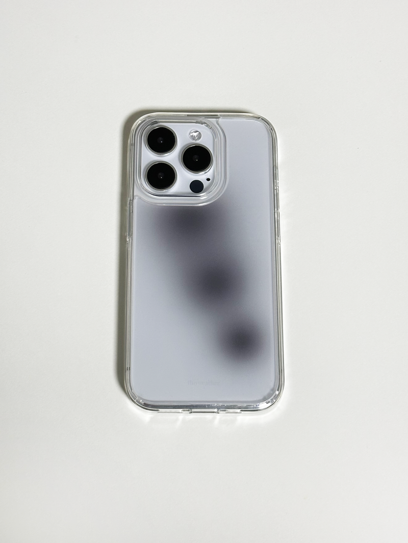 tiny weather(タイニーウェザー)の「flow jelly hard case-black(Smartphone Accessories)」