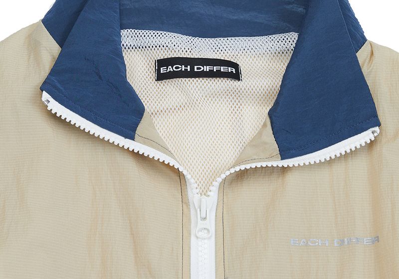 REFLECTIVE WIND BREAKER_NAVY