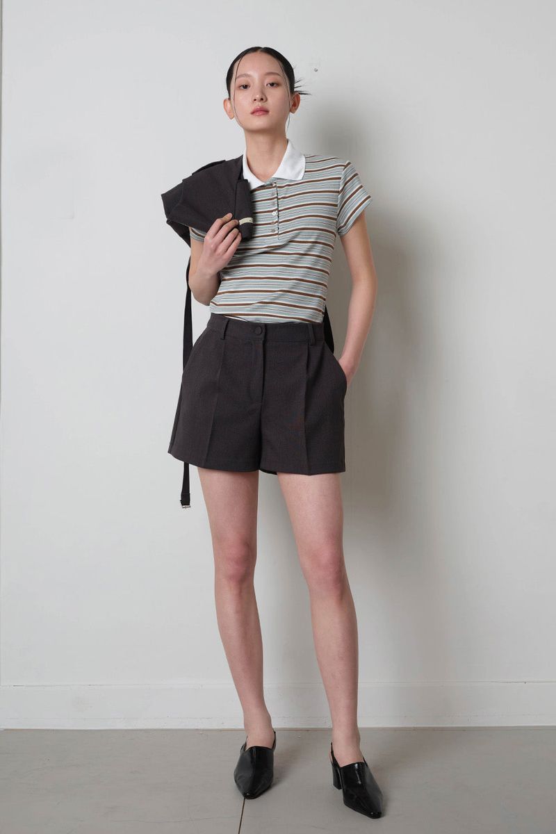 Day Essential Shorts_Charcoal