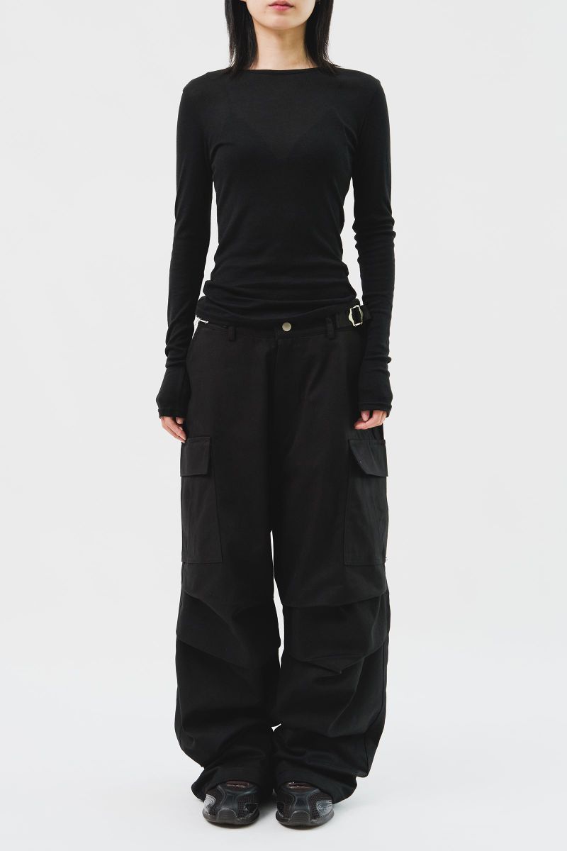 Fair Wide Cargo Pants (2color