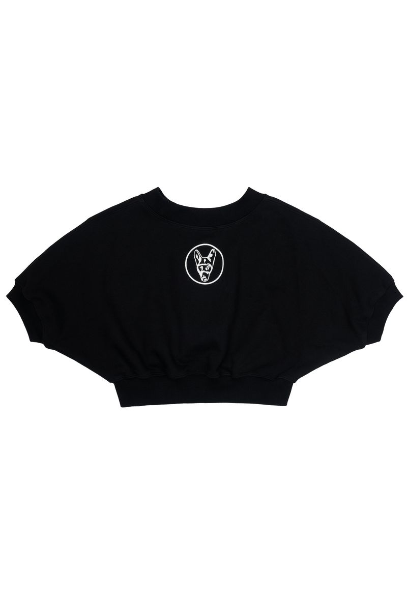 Sweatshirt Crop Top