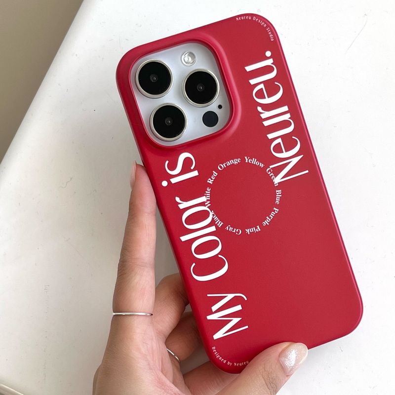 My Color Case (Red Slim Hard)