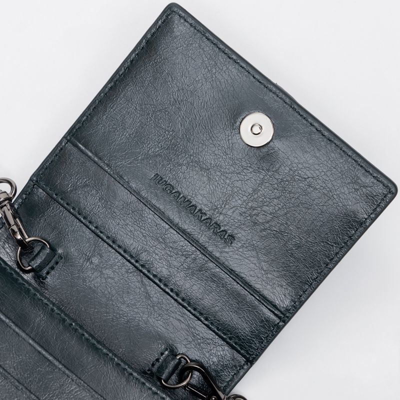Knotted Wallet Bag (Real Leather-GN)