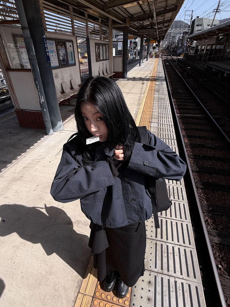 WOOHWA(ウファ)の「 DOUBLE BUTTON TRENCH JACKET(Jackets/Outerwear)」