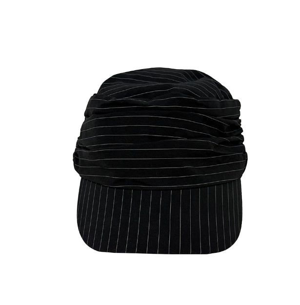 Stripe Shirring Madoros Cap