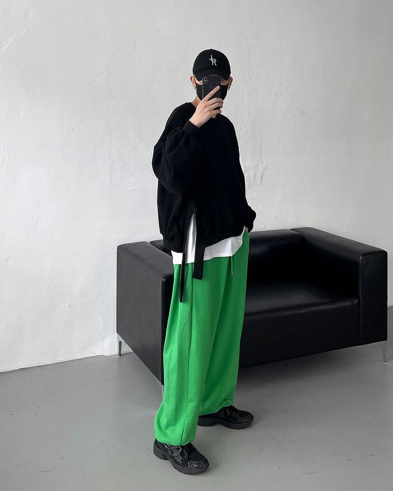 NB Side slit sweatshirt (2 colors)