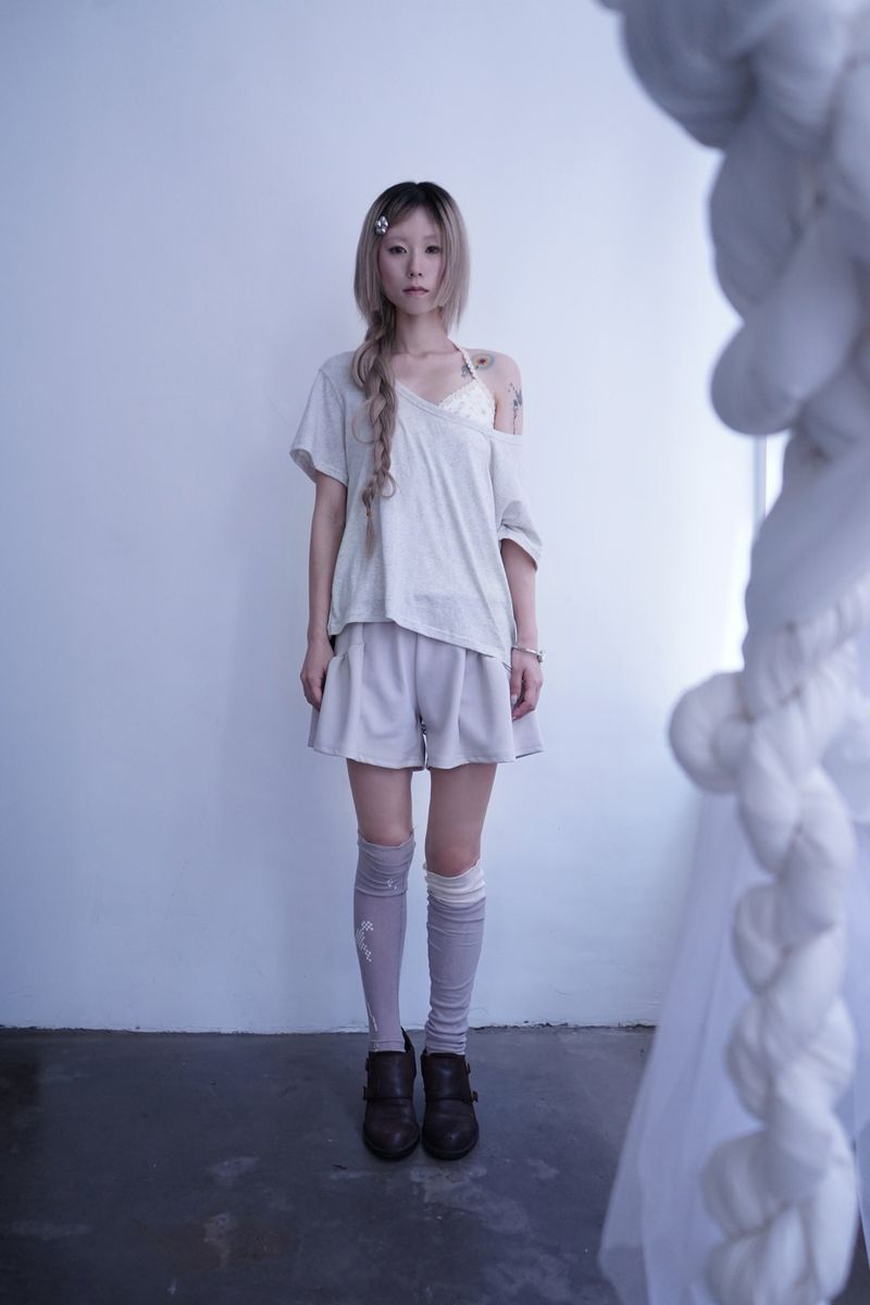  Golden Veil Layered Tee