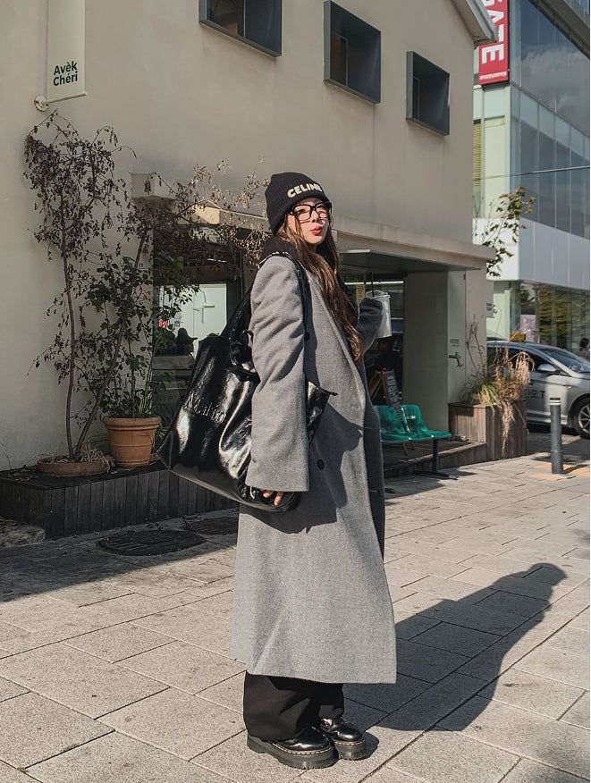 City Double Maxi Over Coat