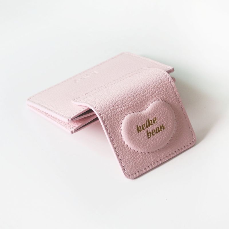 shape of' wallet - pink bean