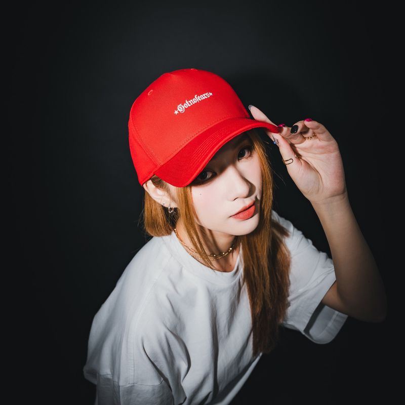MINI LOGO-EMBROIDERED DAD CAP