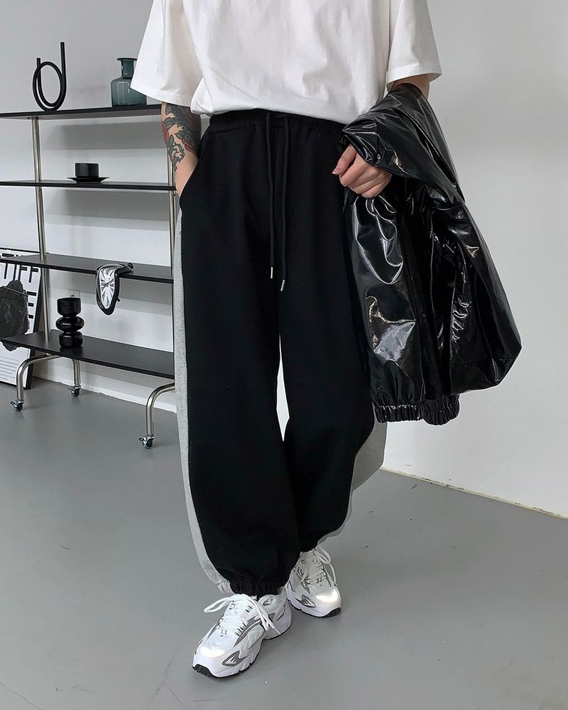UI Side Color Jogger Pants (2 colors)