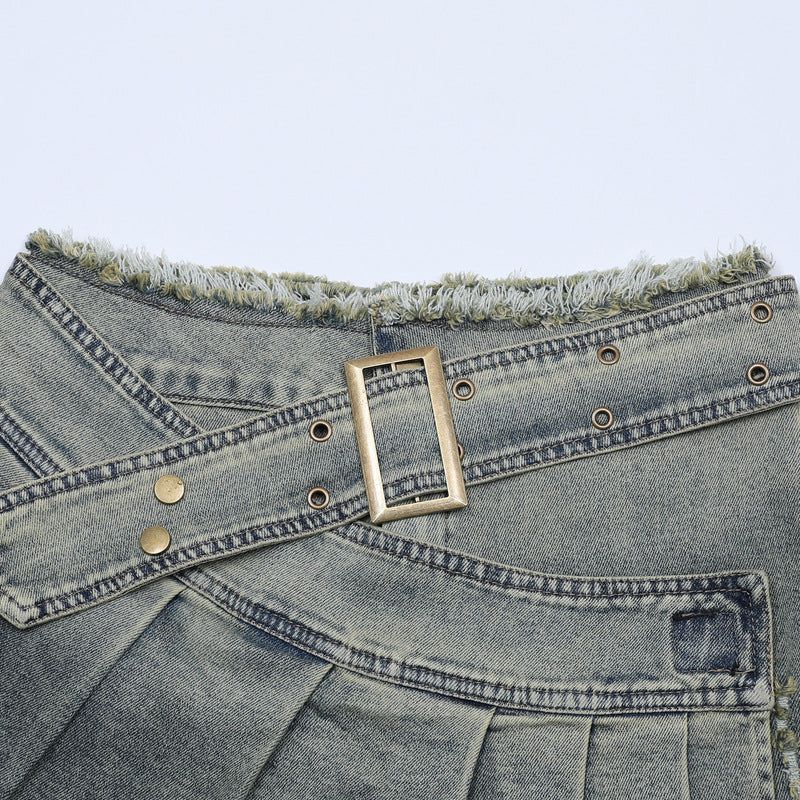 Bria Wrap Pleat Skort