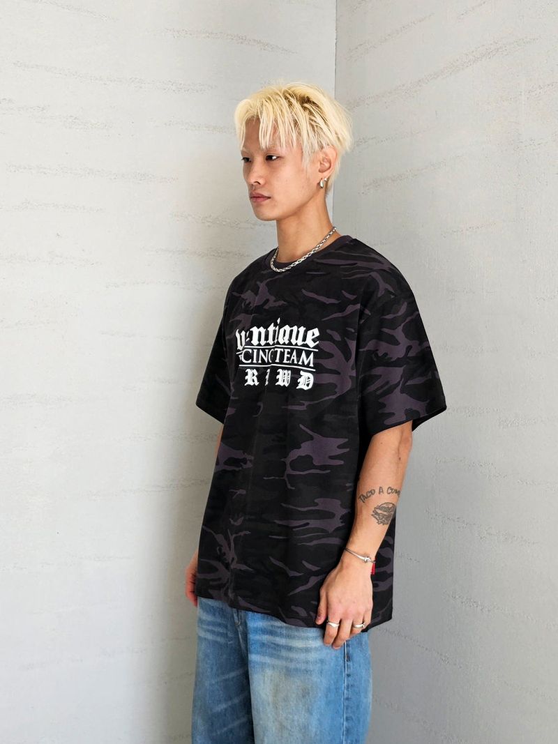 VENTIQUE Eagles team camo T-shirt 2color