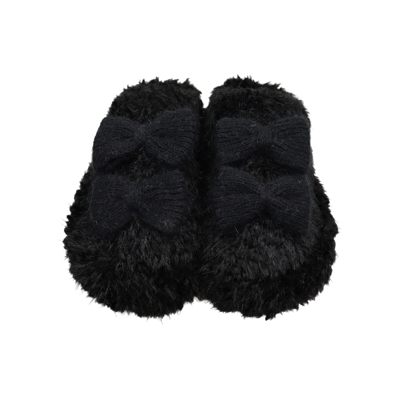 SNOW RIBBON WARM MULES