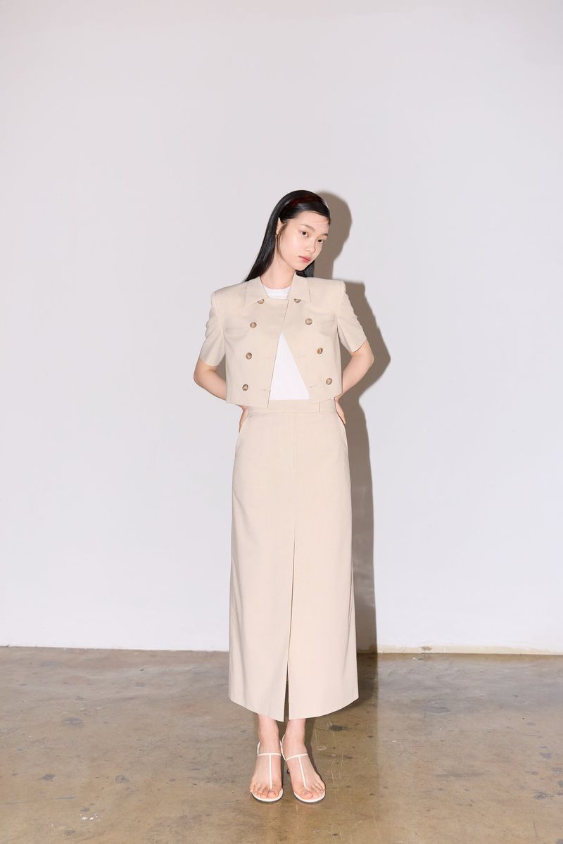 NO.35 JACKET - BEIGE