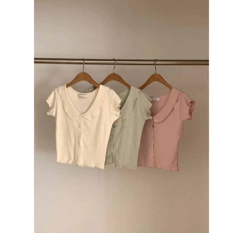 Lovely frill cardigan (4color)