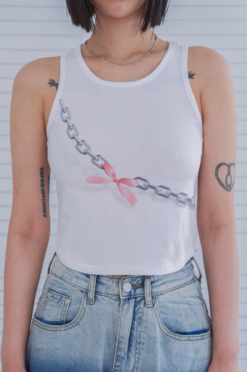 shadow ribbon sleeves_PINK
