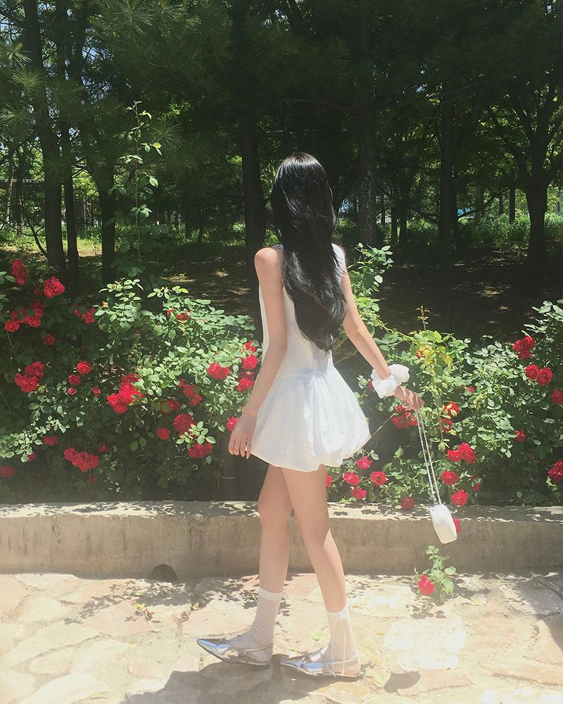 [MADE] Balloon sleeveless dress