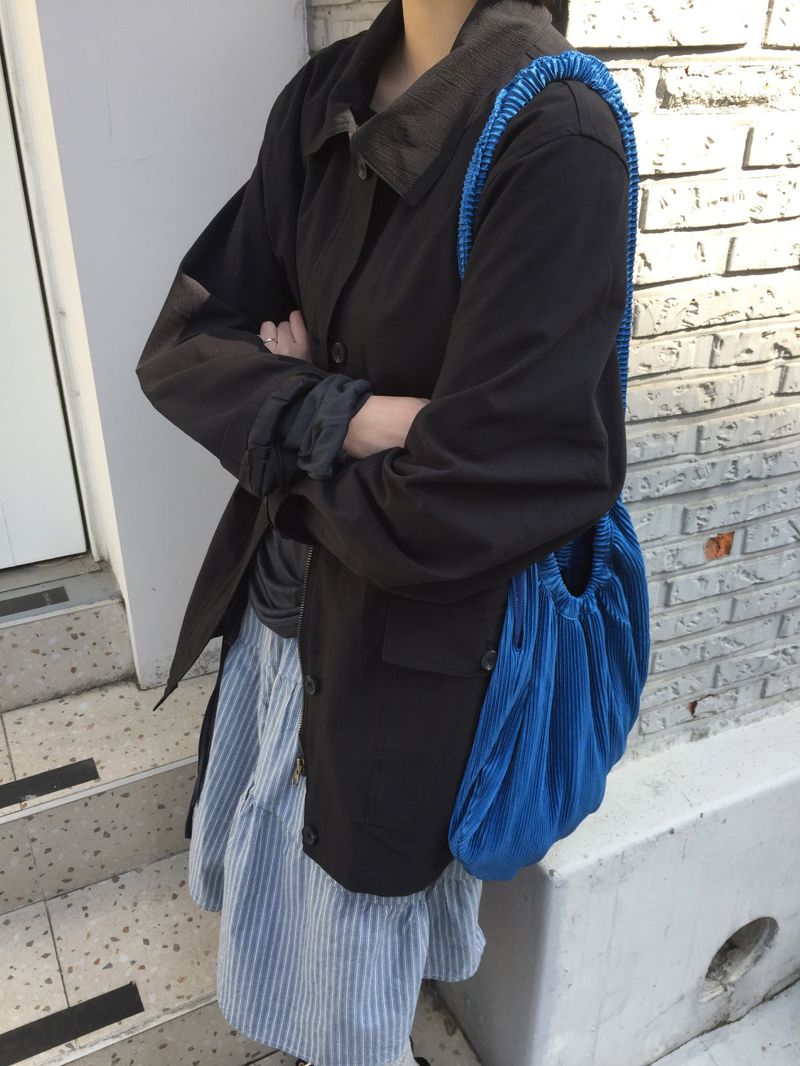Marie Wave Shoulder Bag (8color)