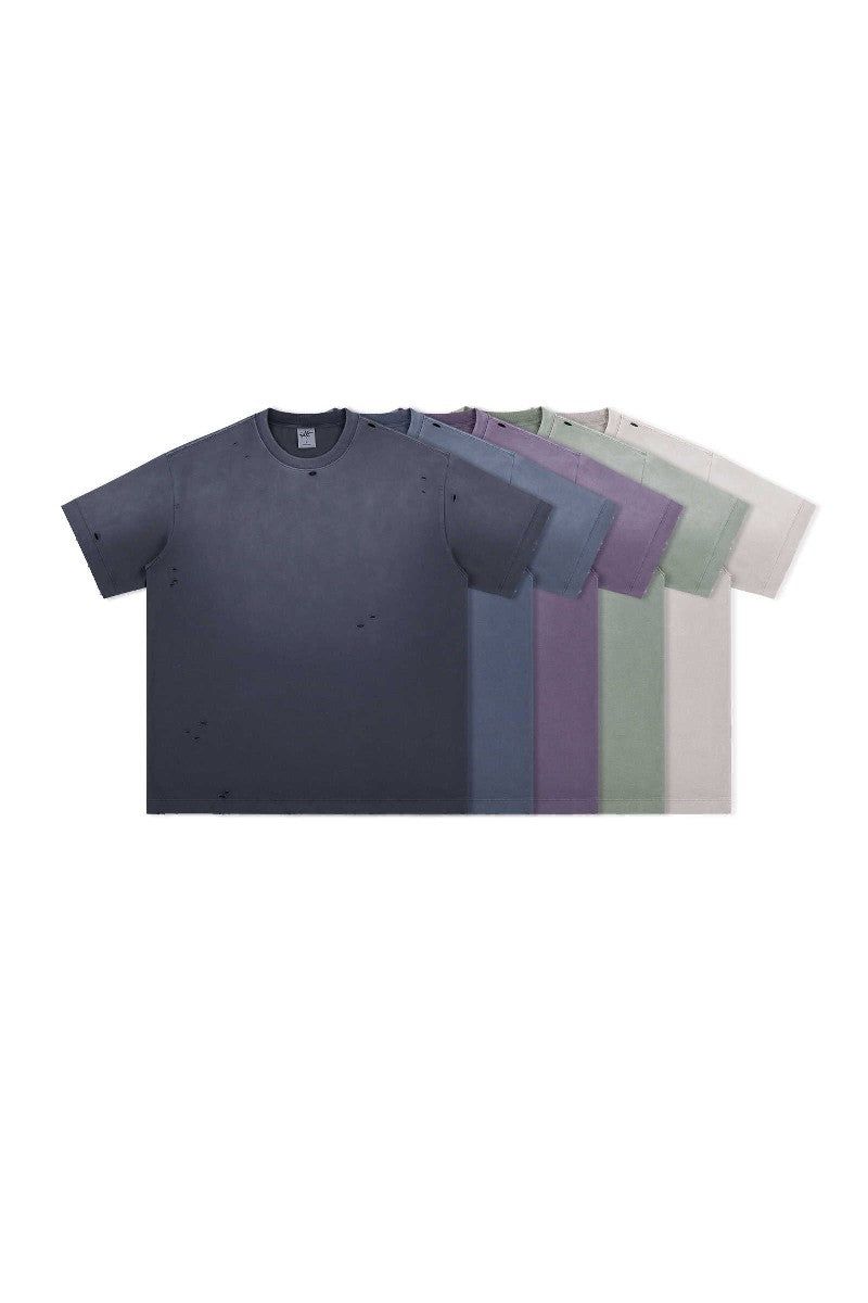 IDLT Basicsの「Distressed Spray Oversized Tee(Tops)」