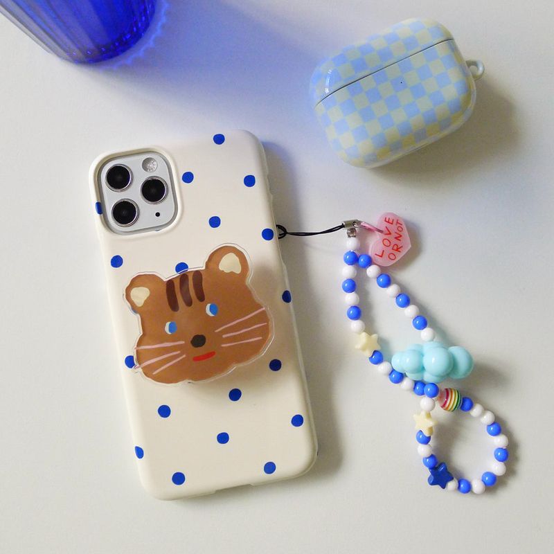 [MADE]Sunday Sky-Blue Cloud Bead Strap
