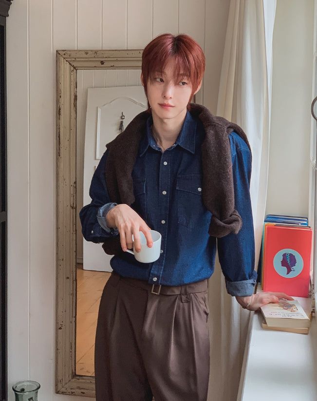 Roku Two-Pocket Denim Shirt