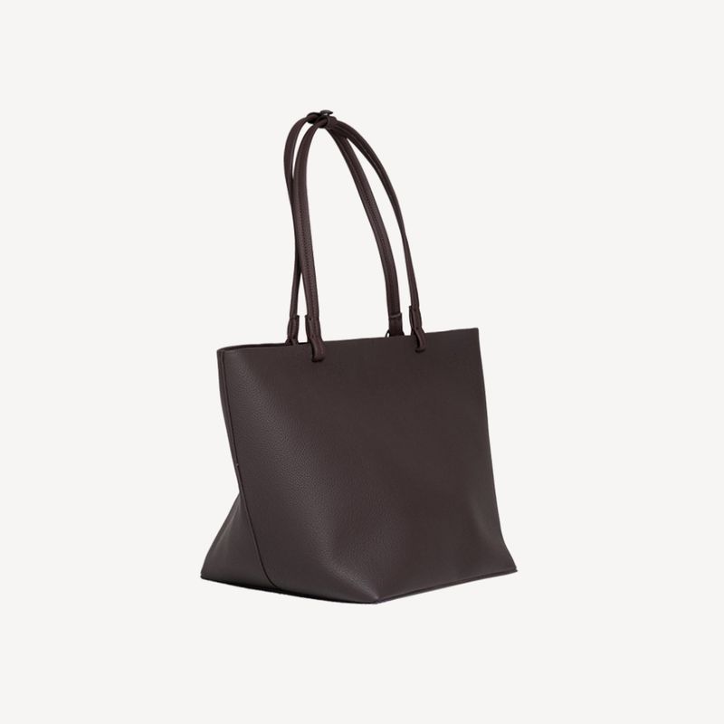 REAL LEATHER SHOPPER BAG