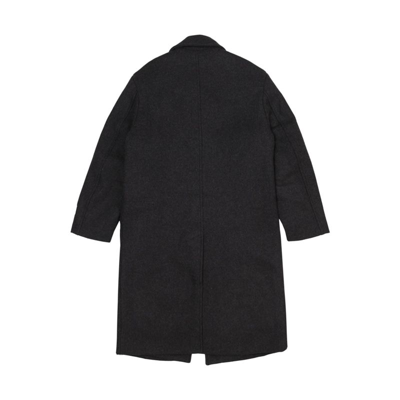プリンテッドウールキルトラインコート[UNISEX] Printed Wool & Quilted Lining Coat (Grey)