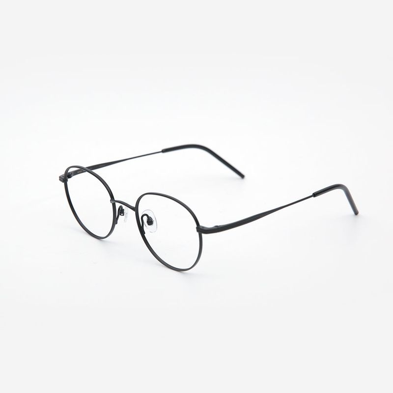 Knouun Round Titanium ORACLE BK