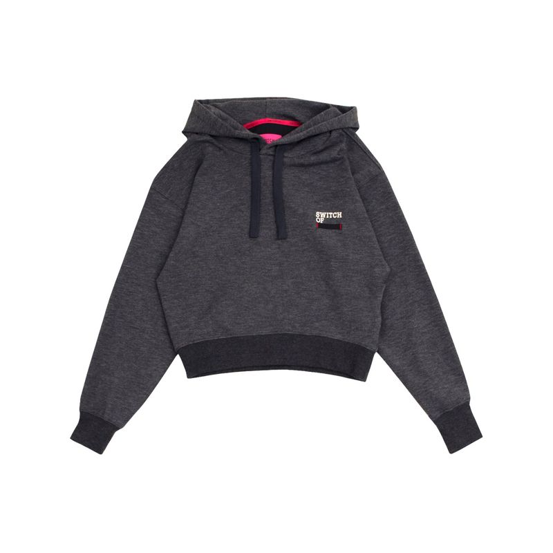 SWITCH123（スウィッチワンツースリー）の「SWITCH OF - ブランク フーディー MTM Tシャツ (女性用)_SYF2TS56CG（トップス）」