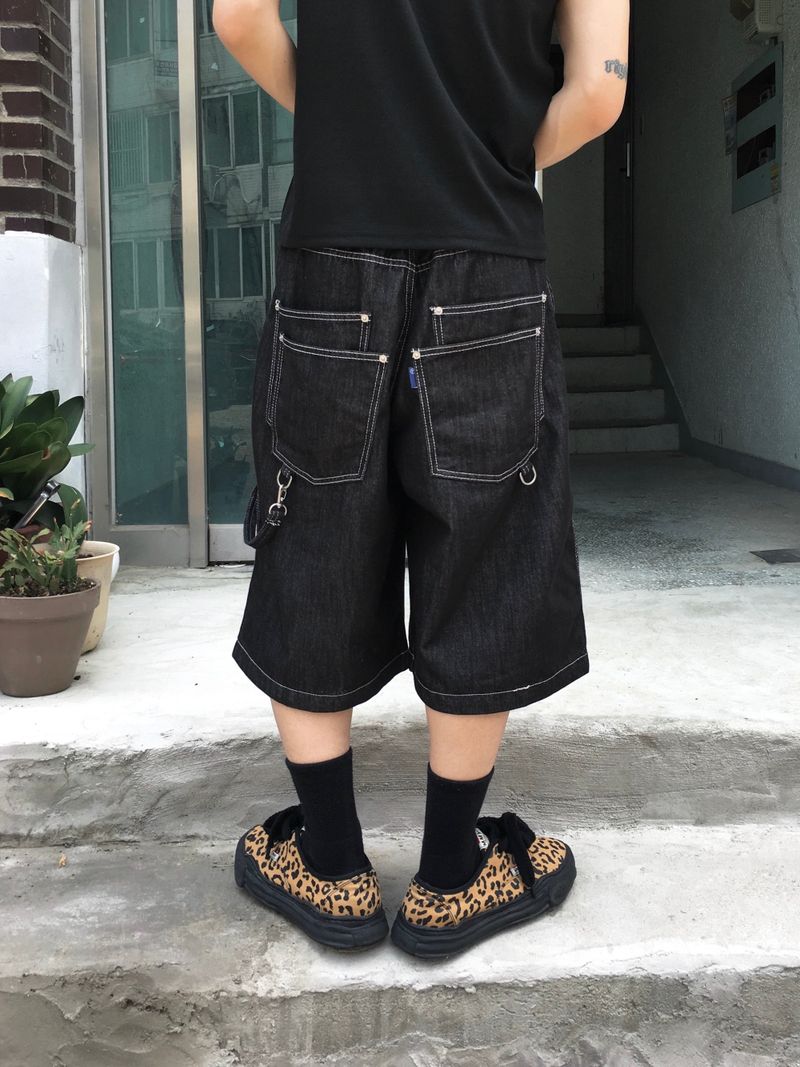 Jane Rop Non-Fade Bermuda Denim Pants 2C