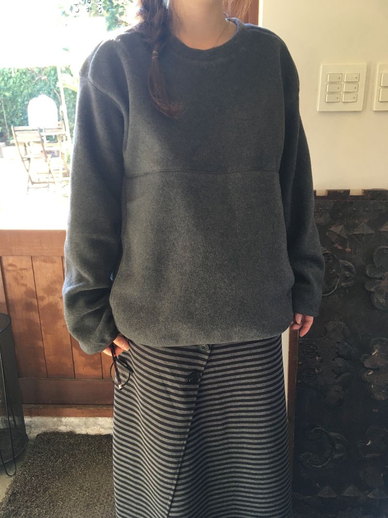 Mod fleece sweatshirt