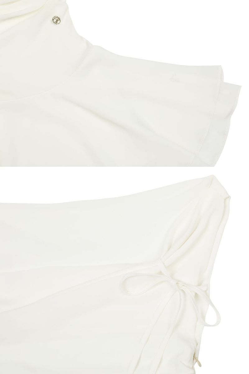 LILY FRILL DRESS ivory